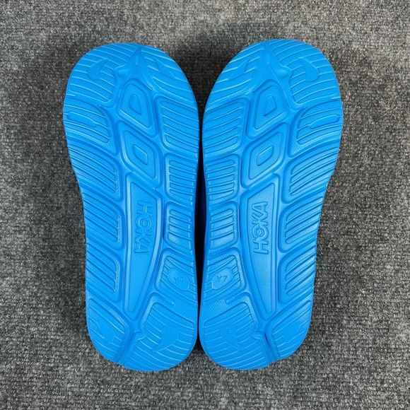 Hoka Unisex-Child Ora Recovery Slide 3 Diva Blue Sandal Size US 7 UK 6 NWT - Picture 8 of 9